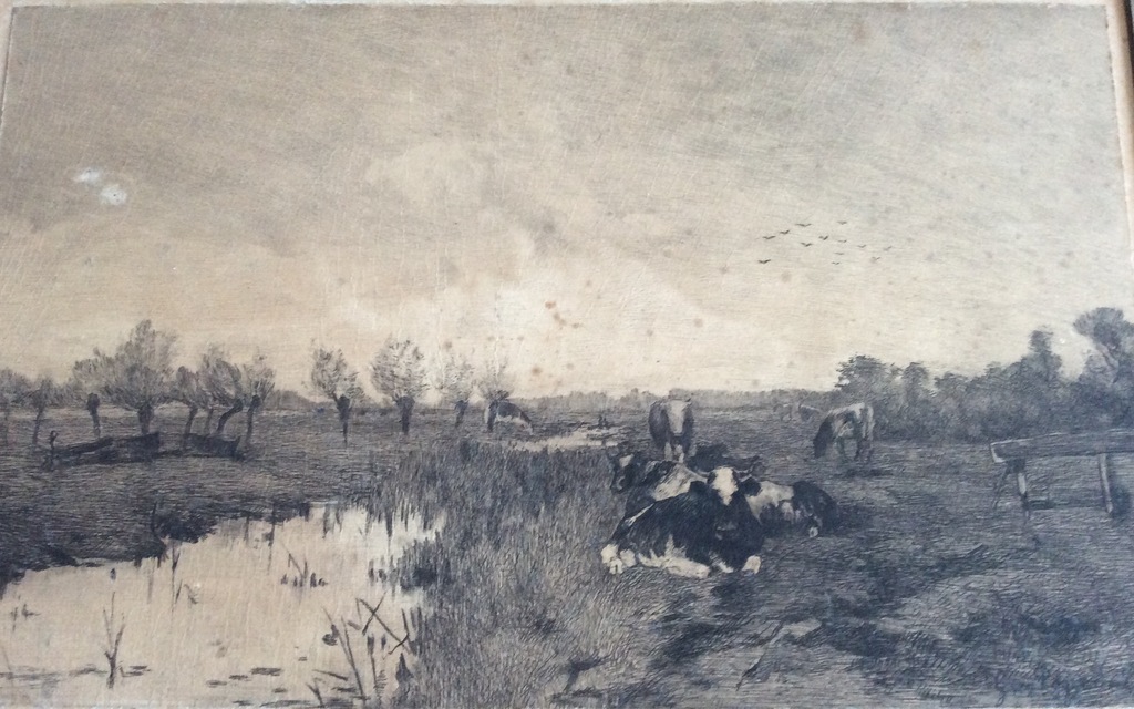 Litho Geo Poggenbeek (1853-1903) kopen? Bied vanaf 1!