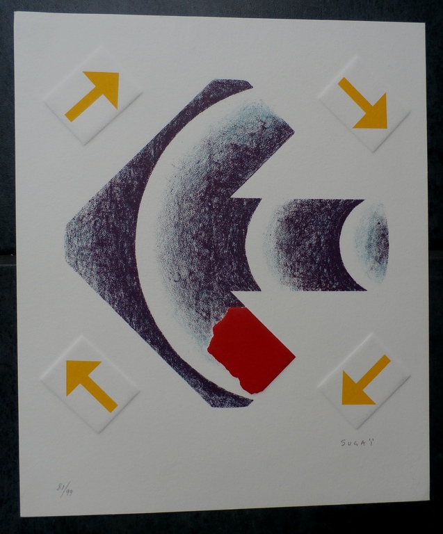 Kumi Sugai - litho: Compositie kopen? Bied vanaf 85!