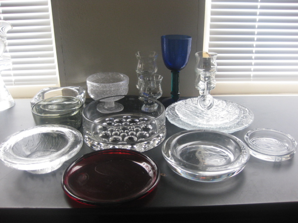 Scandinavisch glas jaren 60 70 - lot 18x Broste Holmegaard Kosta Boda Orrefors kopen? Bied vanaf 1!