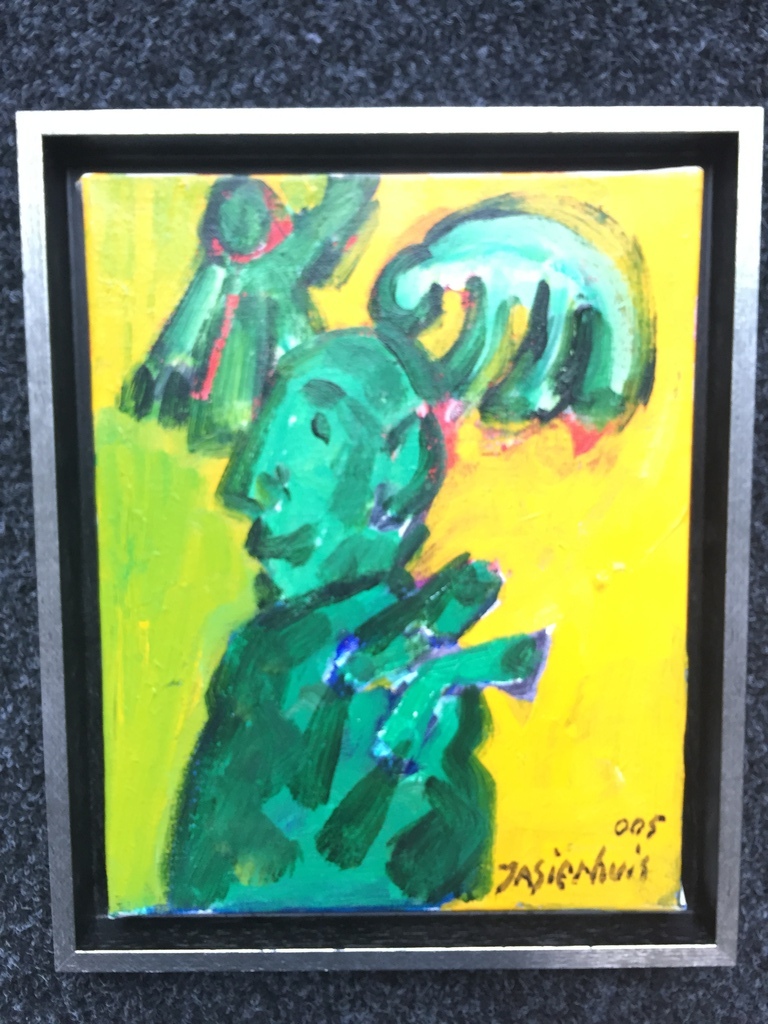 JAN SIERHUIS Amsterdam ( CoBrA )  Moeder met kinderen kopen? Bied vanaf 1!