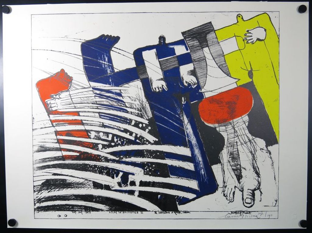 Hannes Postma: Litho, Essay in ballistics II  kopen? Bied vanaf 35!