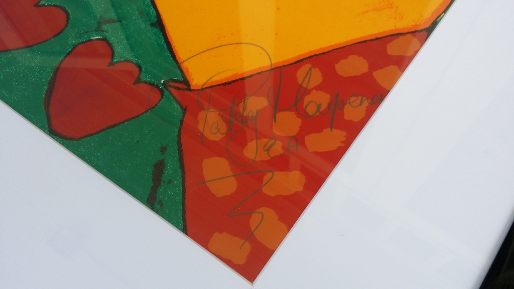 Patty Harpenau, zeefdruk, Titel: With love from Holland kopen? Bied vanaf 150!