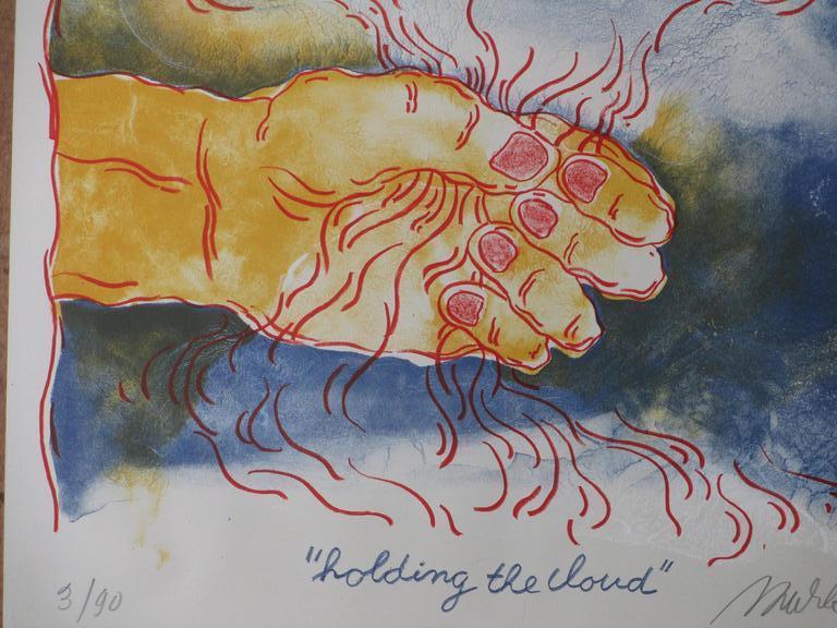 Mark Brusse, Holding the Cloud, Kleurenlitho kopen? Bied vanaf 1!