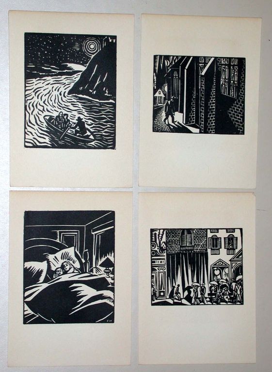 Verzameling houtsneden Frans Masereels 1929 kopen? Bied vanaf 250!