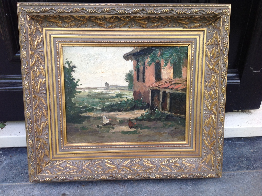 Evert Pieters, Kippen bij huisje  verkocht voor € 180!