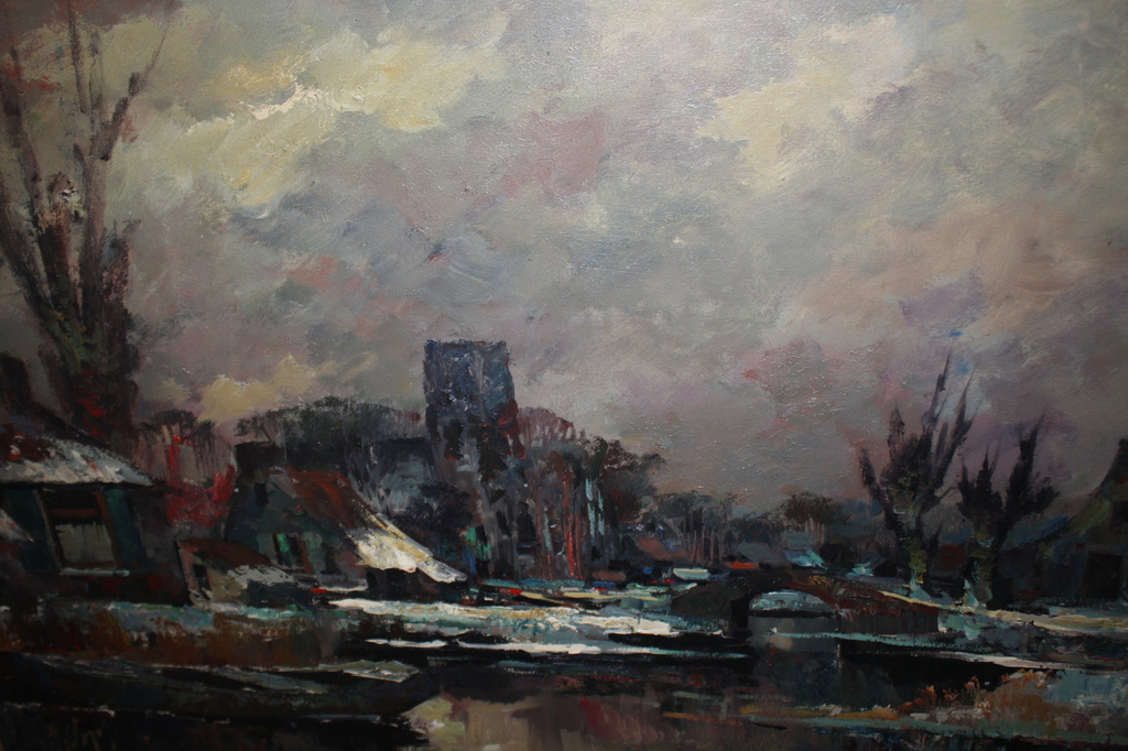 KLEURIG BRABANDTS LANDSCHAP verkocht voor € 175!