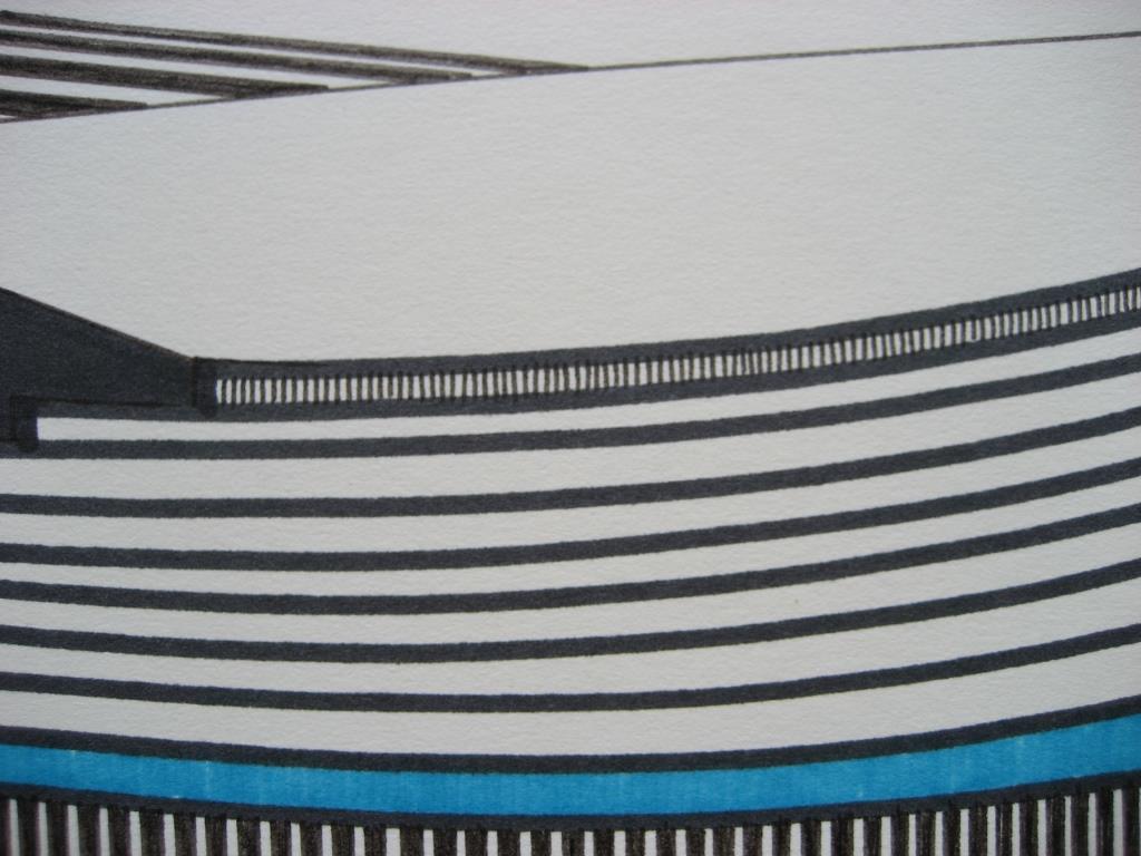 P. Man in 't Veld. Tekening uit 1983 kopen? Bied vanaf 1!