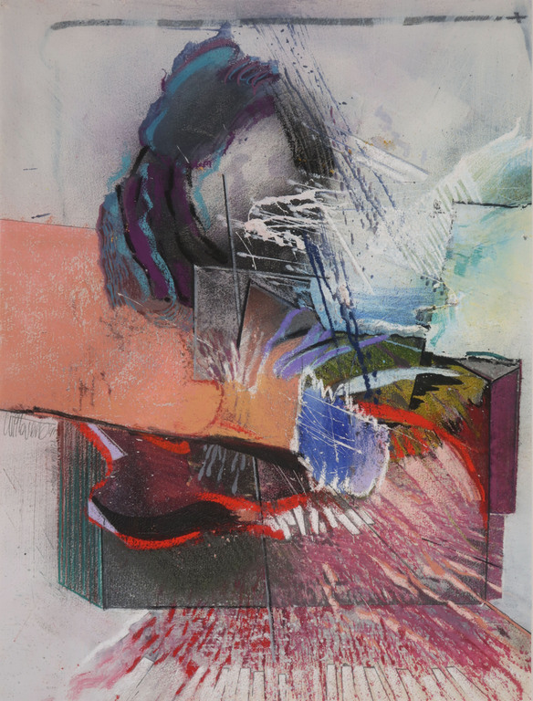 Wim Hendriks: Gemengde techniek, Religion Espanol verkocht voor € 35!