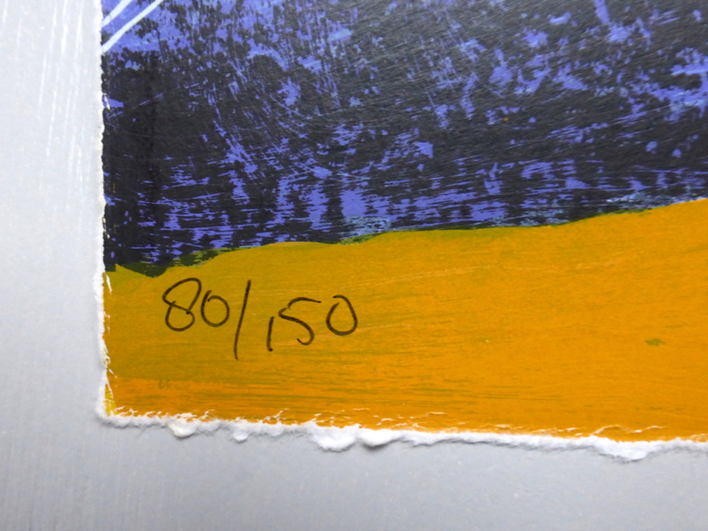 Herman Brood: Zeefdruk Vliegtuig, oplage 150 stuks. kopen? Bied vanaf 179!