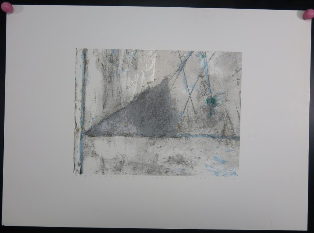 Piet Zegveld: Zeefdruk, Zonder titel (2) kopen? Bied vanaf 1!