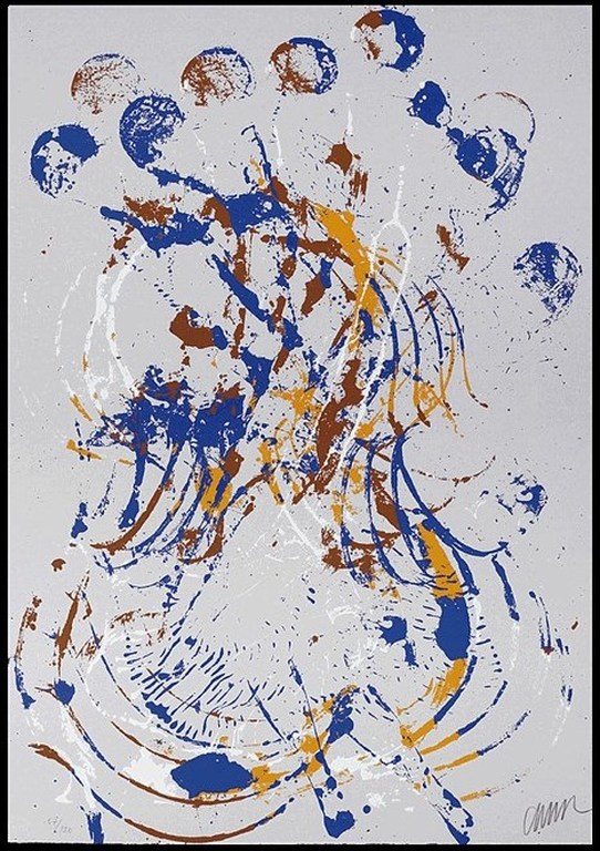 Arman: Zeefdruk, Melody for Strings I (groot!) kopen? Bied vanaf 160!