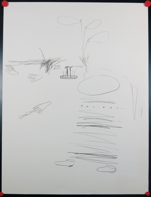 Mark Manders: Litho, Zonder titel kopen? Bied vanaf 104!