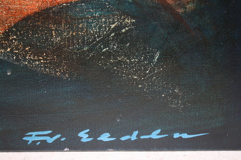 Frits van Eeden (Tilburg 1944-   Together / Samen (1981)  150 x 100  kopen? Bied vanaf 1400!