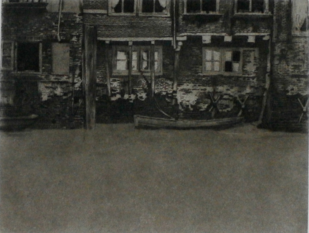 Willem Witsen - ets: Voorstraathaven8 - Dordrecht verkocht voor € 160!