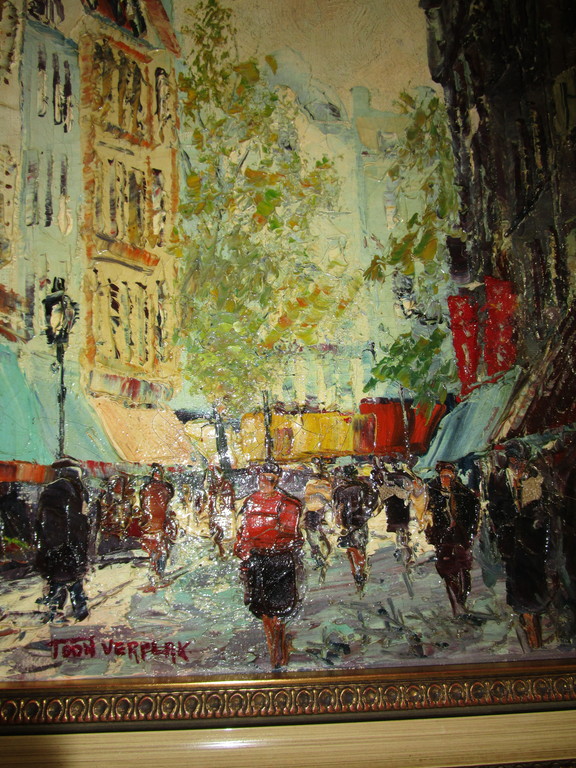 Olieverf op paneel van Toon Verplak. kopen? Bied vanaf 75!