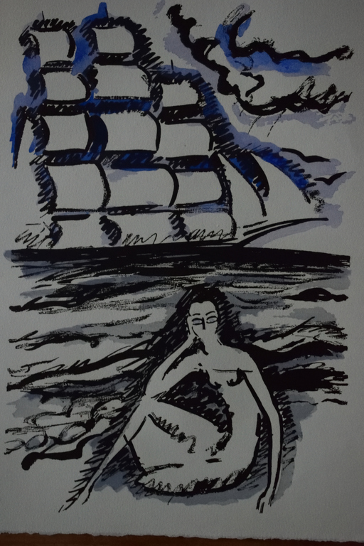 Kees van Dongen - Pochoir La Garconne - Het Schip kopen? Bied vanaf 225!