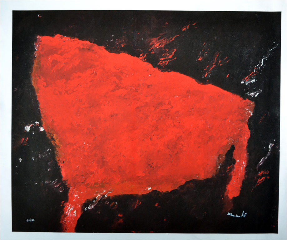 Armando, "Tisch", kleuren giclee op doek, gesigneerd, oplage 25 stuks,  2014 kopen? Bied vanaf 175!