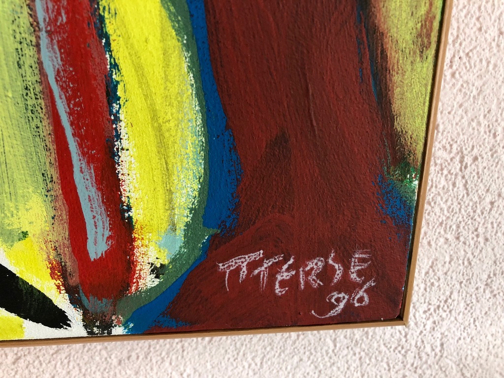 Henk Pieterse: Acryl op doek - Whalegame kopen? Bied vanaf 295!