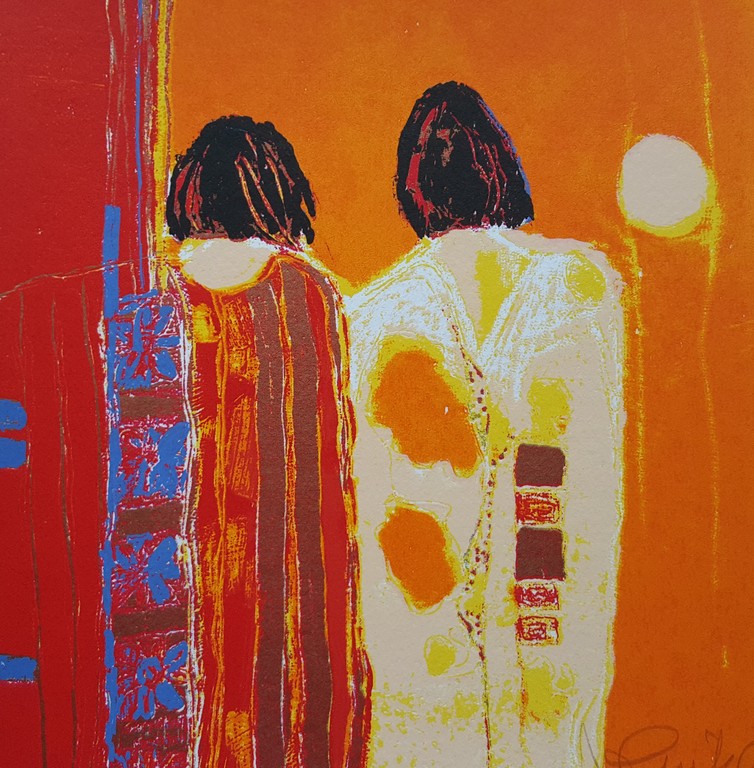 Marjolein van Ginkel - Zeefdruk op papier - E/A  kopen? Bied vanaf 1!