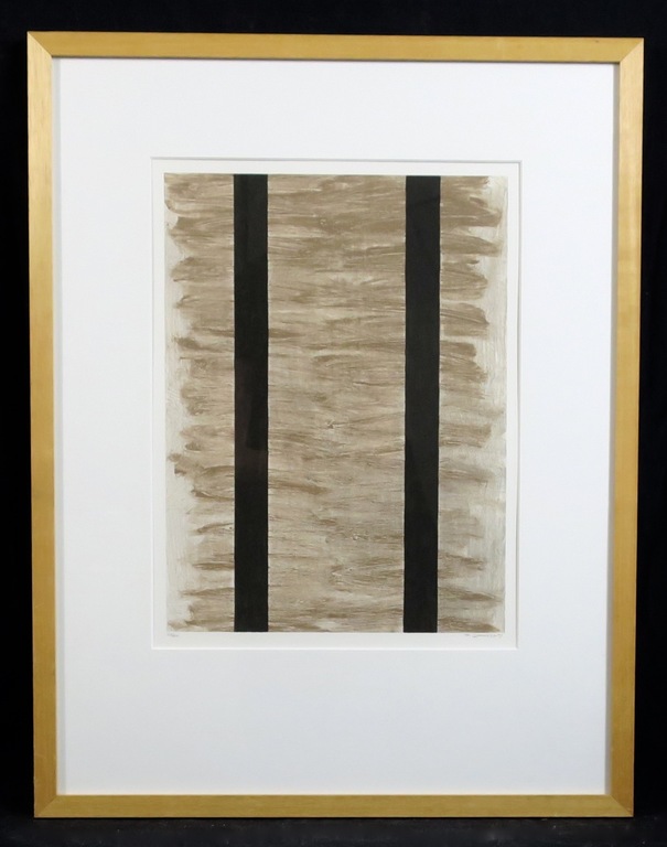 Bert Loerakker: Zeefdruk, Zonder titel - Ingelijst kopen? Bied vanaf 40!