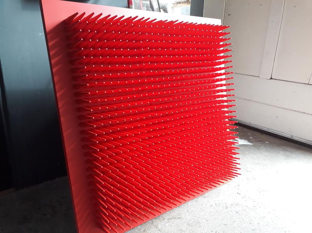 Back to Zero   Plastic op houten paneel   Erwin Stientra kopen? Bied vanaf 675!
