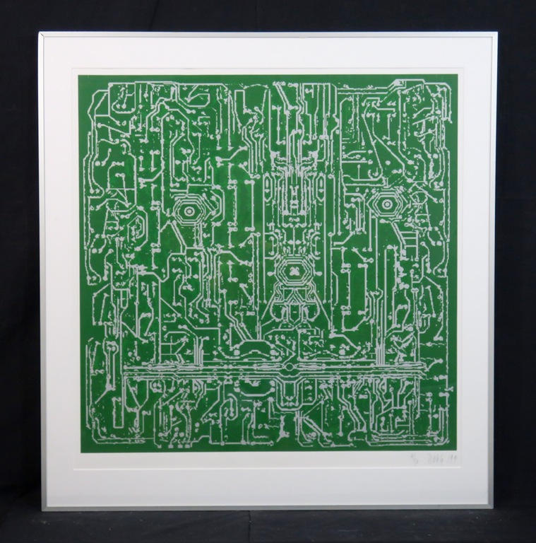 Maarten Ploeg: Zeefdruk, Z.T. - Ingelijst (Groot) kopen? Bied vanaf 50!