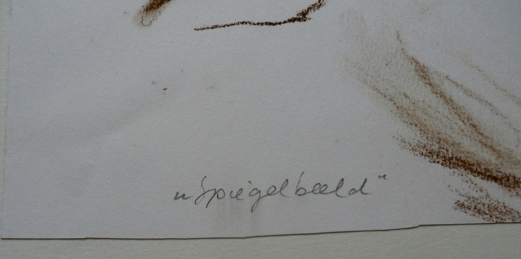 Onbekende kunstenaar - Sophia ....- tekening: in spiegelbeeld kopen? Bied vanaf 1!