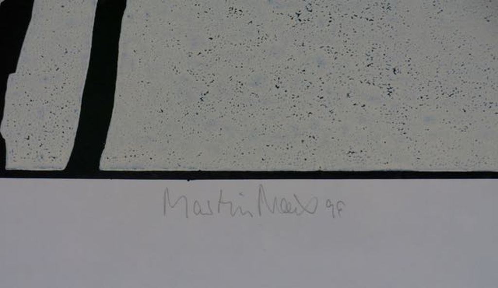 Martin Noel: Houtsnede, zonder titel wit kopen? Bied vanaf 50!