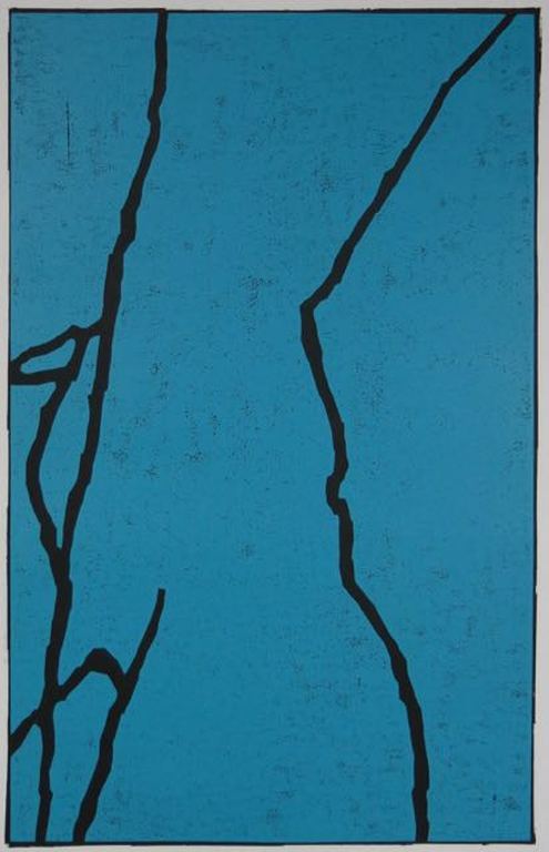 Martin Noel: Houtsnede, zonder titel blauw kopen? Bied vanaf 1!