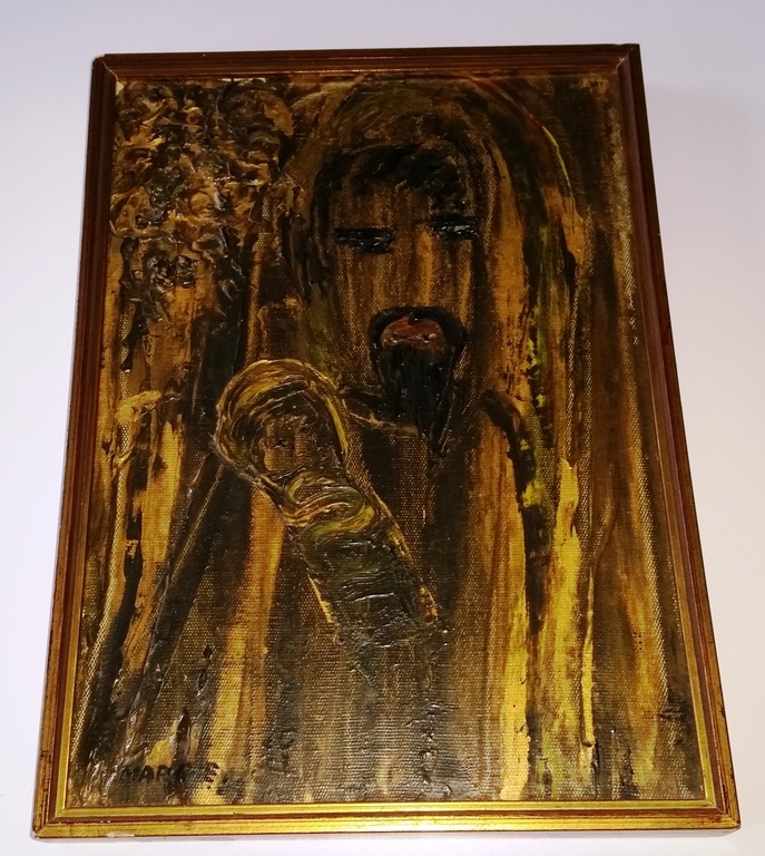 Margje Toonder-Herblot- Portret-Olieverf op canvas-1969-gesigneerd kopen? Bied vanaf 50!