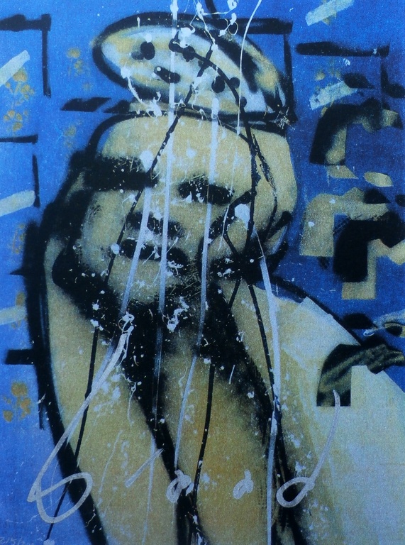 Herman Brood - zeefdruk: Douche verkocht voor € 110!