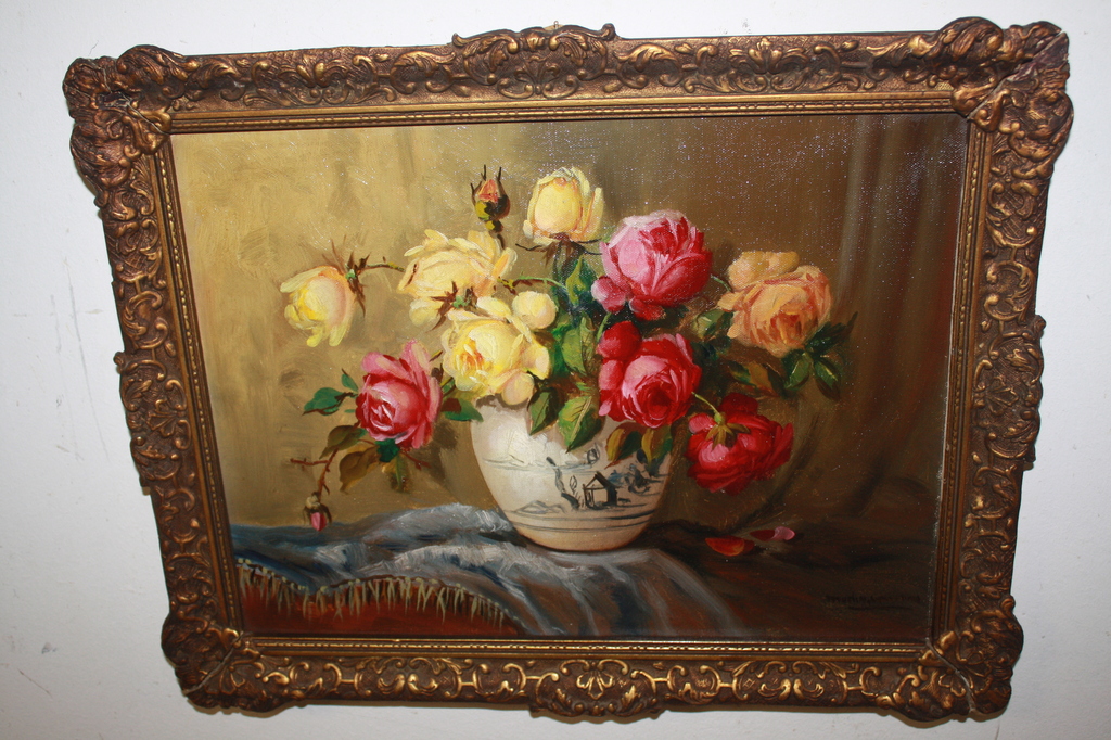 ROZEN STILLEVEN IN GEMBERPOT - Martin Lieberman kopen? Bied vanaf 1!