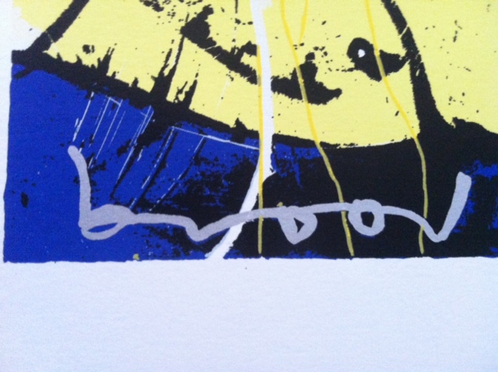Herman Brood Zeefdruk: Poes kopen? Bied vanaf 45!