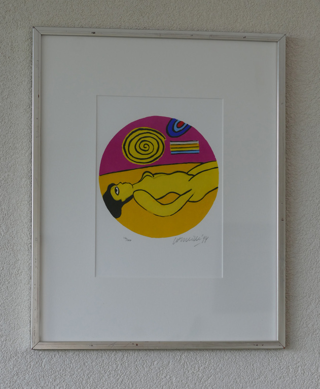Corneille - Lithografie - "Femme allongée"  kopen? Bied vanaf 70!