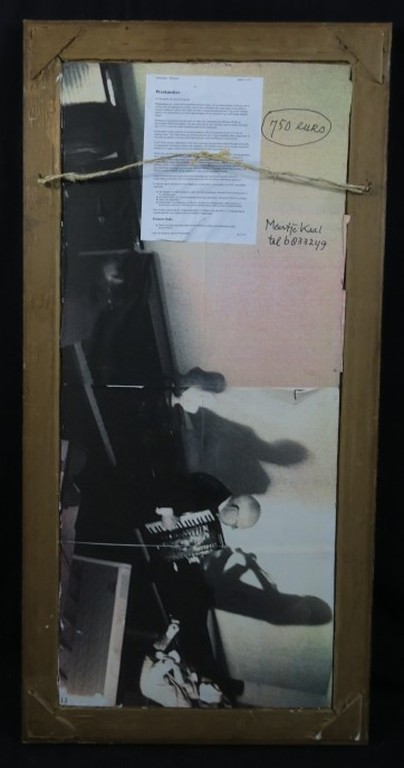 Meertje Kaal: Collage op karton, Weekmakers - Ingelijst (groot) kopen? Bied vanaf 1!