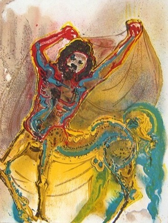 Salvador Dali - le centaure de crete - litho kopen? Bied vanaf 1!