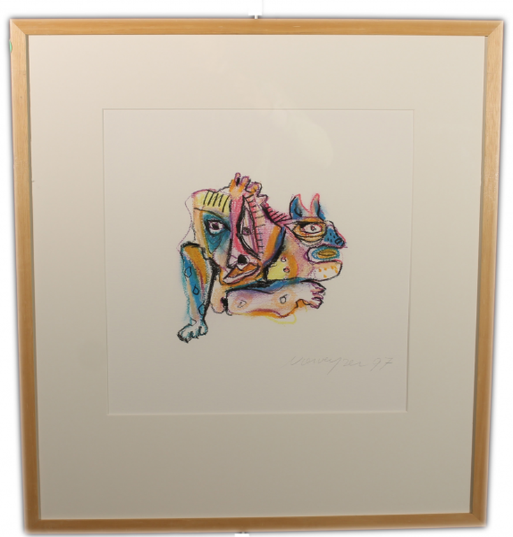 Henk Vierveijer tekening verkocht voor € 90!