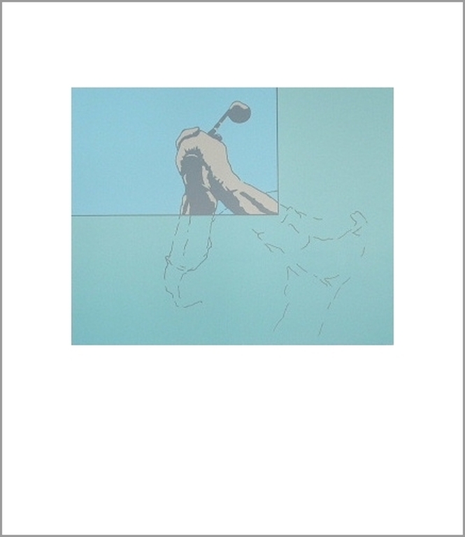 Richard Weber-Golf- Zeefdruk kopen? Bied vanaf 35!