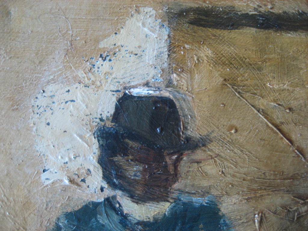 Gesigneerd F.Hoos - olieverf - kopen? Bied vanaf 1!