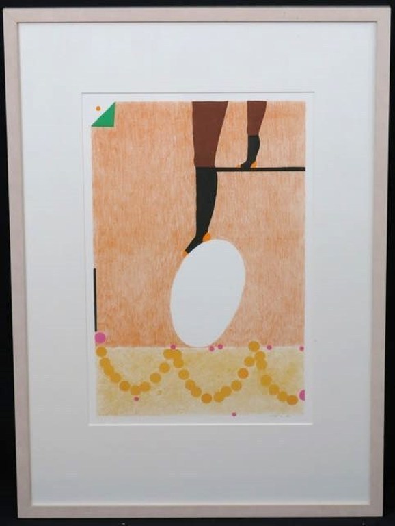 Carin Unverzagt: Zeefdruk, Benen - Ingelijst kopen? Bied vanaf 1!