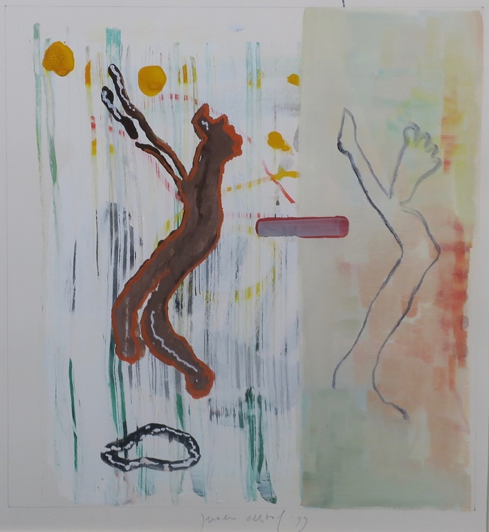 Jeroen Olthof: Gouache, Uit de serie: Fin de Siecle - Ingelijst kopen? Bied vanaf 50!