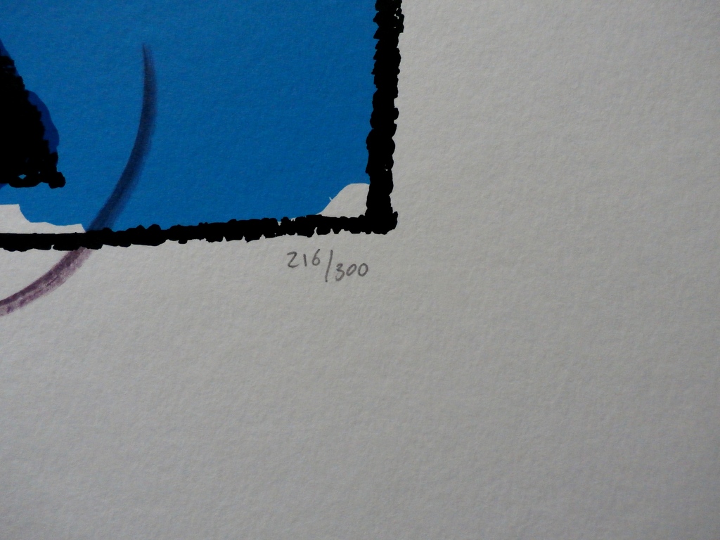 Herman Brood - zeefdruk: Nee niet nu kopen? Bied vanaf 175!