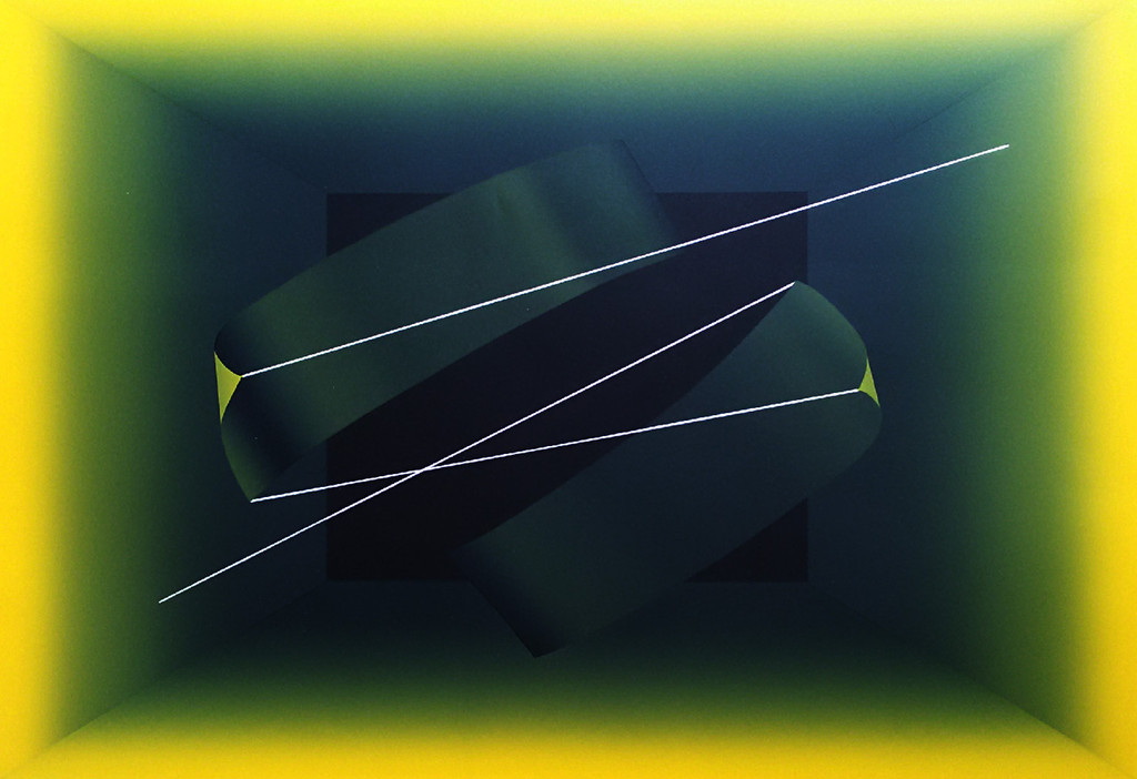 Kenji Nagai - White line, zeefdruk (groot) kopen? Bied vanaf 95!