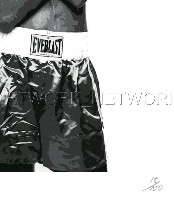 DEATH NYC "Fight B" n°15/100 - Signed with COA (Limited Edition Prints 100) kopen? Bied vanaf 1!