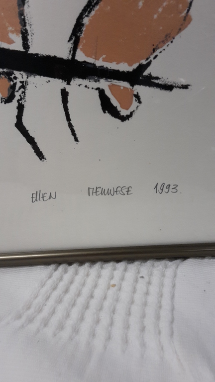 ellen meuwese, eigen zeefdruk,nr 26/100, handjeklap op de veemarkt 1993 kopen? Bied vanaf 10!