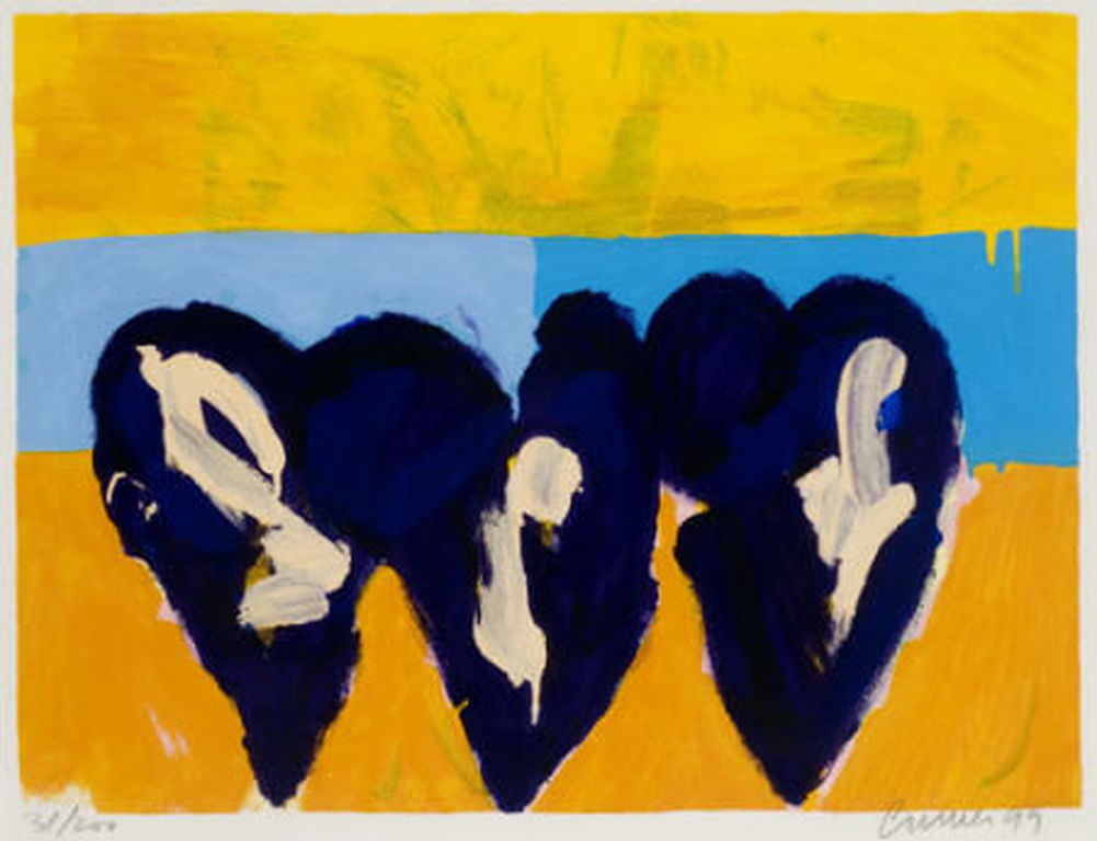 'Tulips 99' - gesigneerde zeefdruk - oplage 200 ex. - 1999 kopen? Bied vanaf 1!