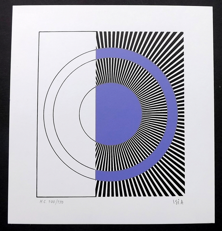 Isia Leviant - 3x Op-Art litho -  kopen? Bied vanaf 1!