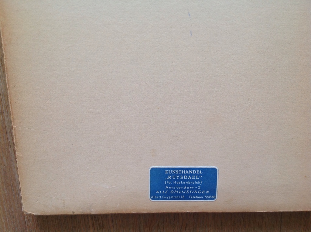 Henk Hoefman: Kleurenlitho, Amsterdam Montelbaanstoren kopen? Bied vanaf 1!