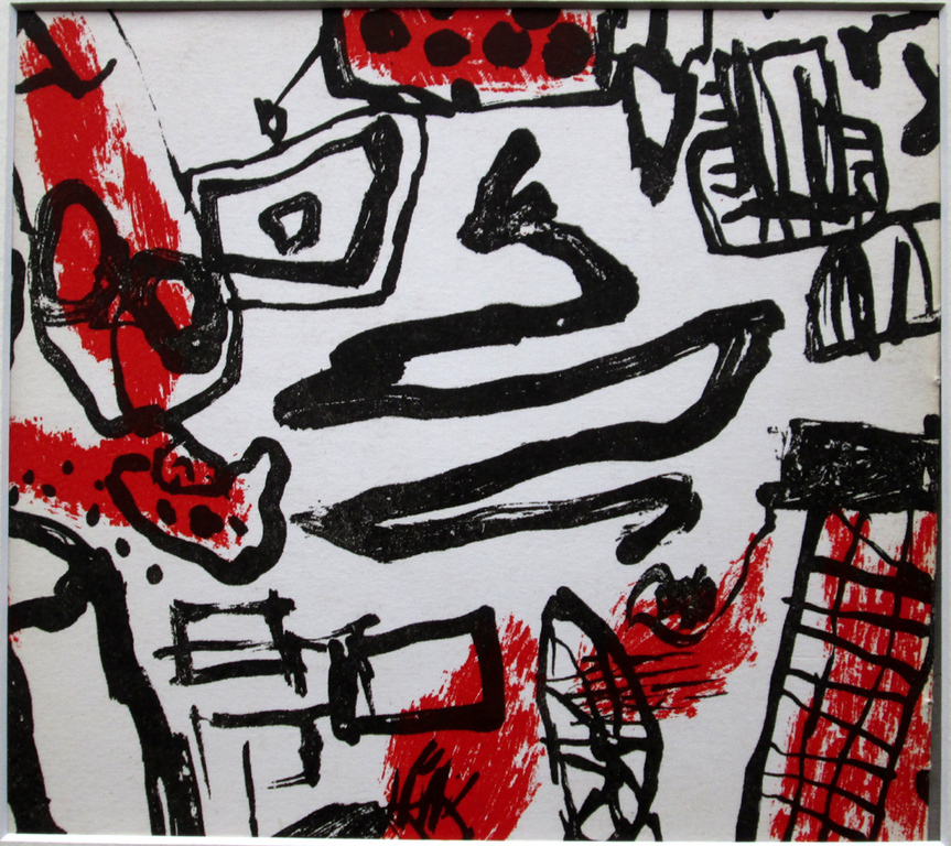 CORNEILLE - Originele Litho 1965 - Zeldzaam. kopen? Bied vanaf 55!