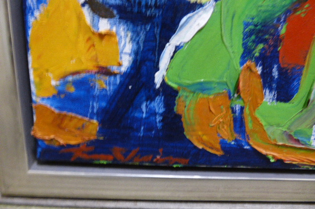 Finn Pedersen Olie op doek Compositie kopen? Bied vanaf 545!